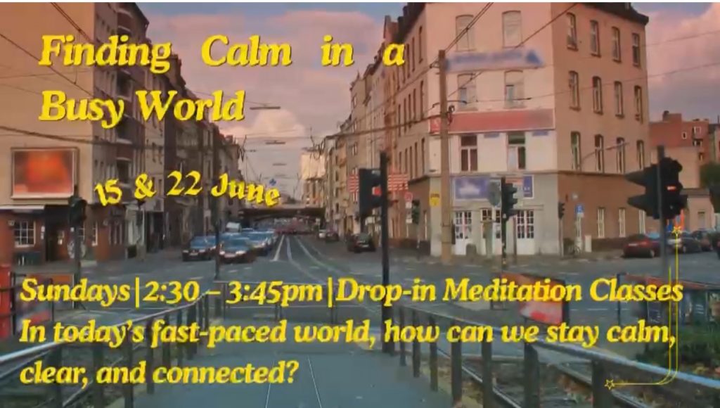 Finding Calm in a Busy World